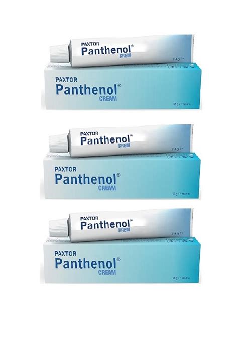 paxtor panthenol cream